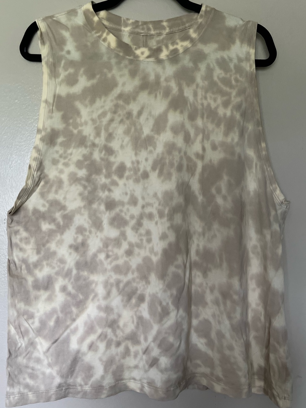 Lululemon Sleeveless Tie-Dye Muscle Tank - Beige/Yellow